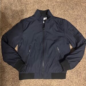 Calvin Klein Men's Dark Blue Bomber Jacket